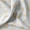 Printed Cotton SAYUN White / Yellow